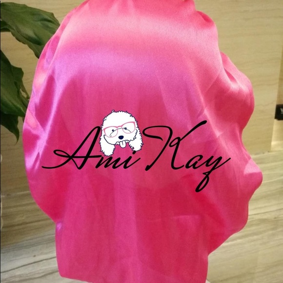 SILK & SATIN SLEEPING BONNETS - Picture 5 of 11